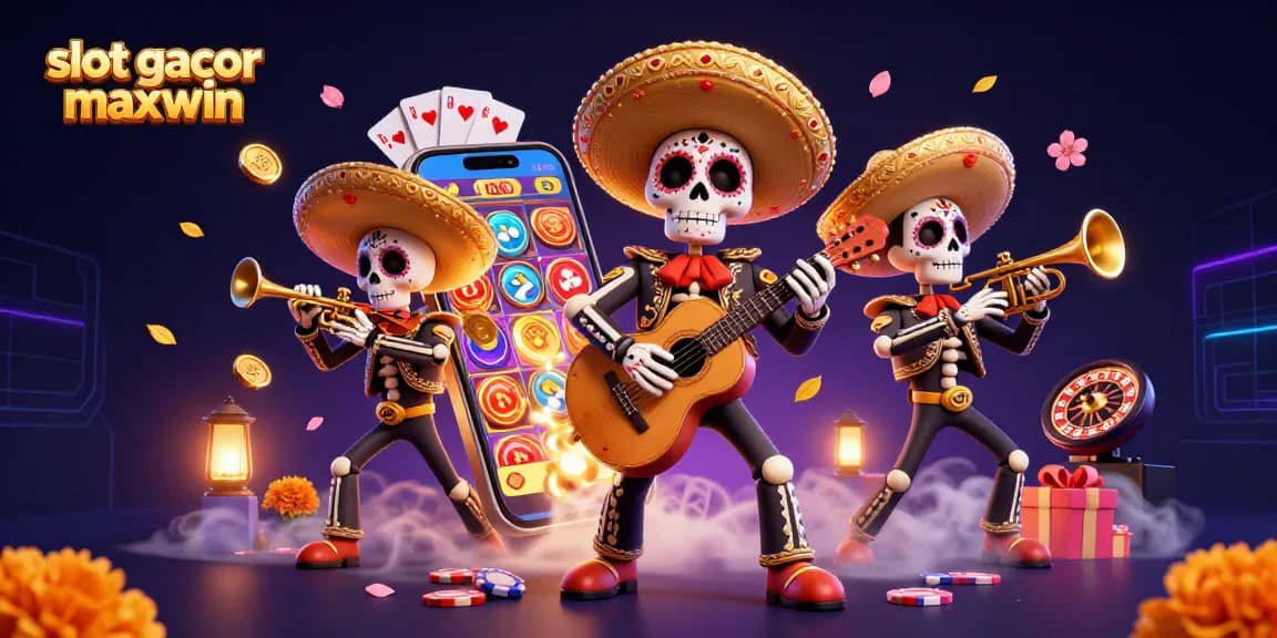 Menangkan permainan slot gacor maxwin dengan pengalaman membawa keberuntungan pada karakter mariachi.