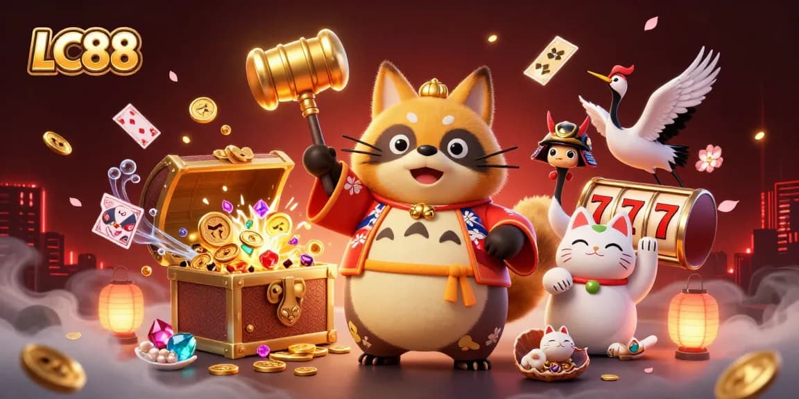 Play Lucky Games at LC88 – Experience Vibrant Casino Thrills with Tanuki and Fortune Cats