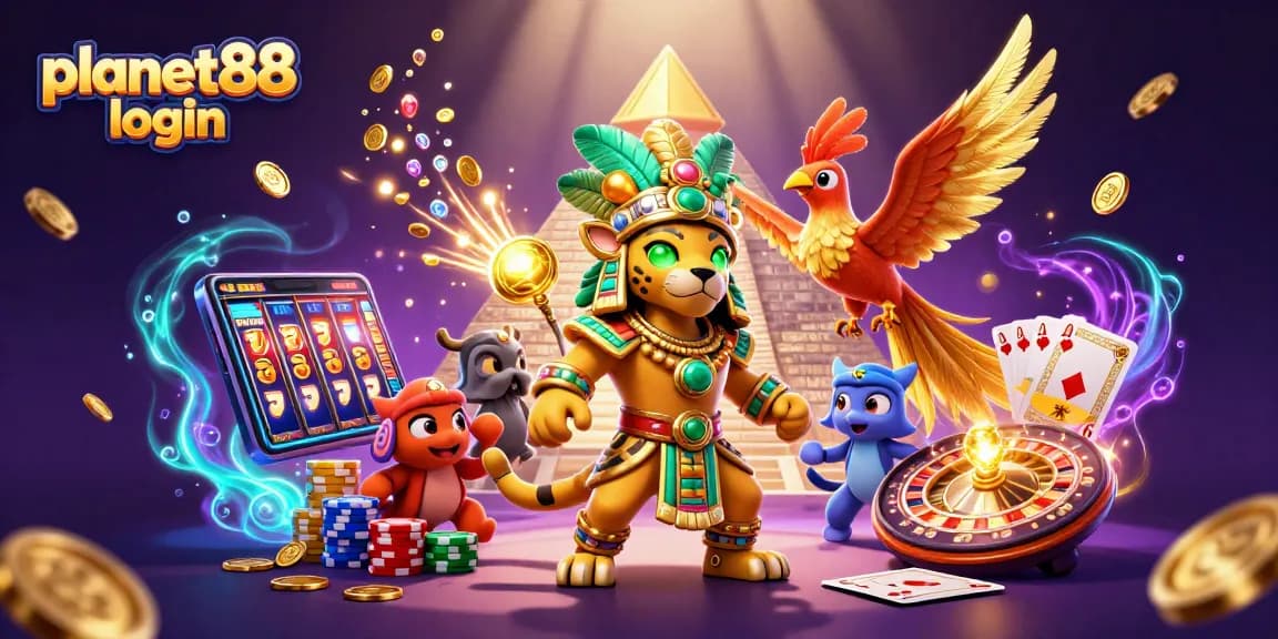 Sign into planet88 login and experience thrilling slot games with vibrant 3D visuals and winning excitement.