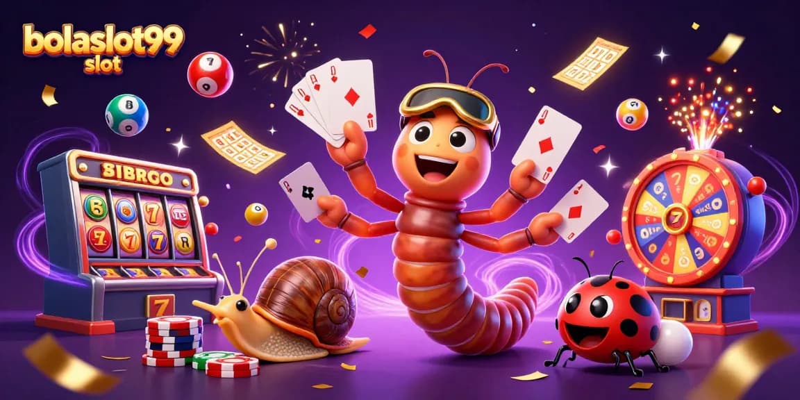 Experience the thrill of bolaslot99 slot with vibrant gaming characters and dynamic elements.