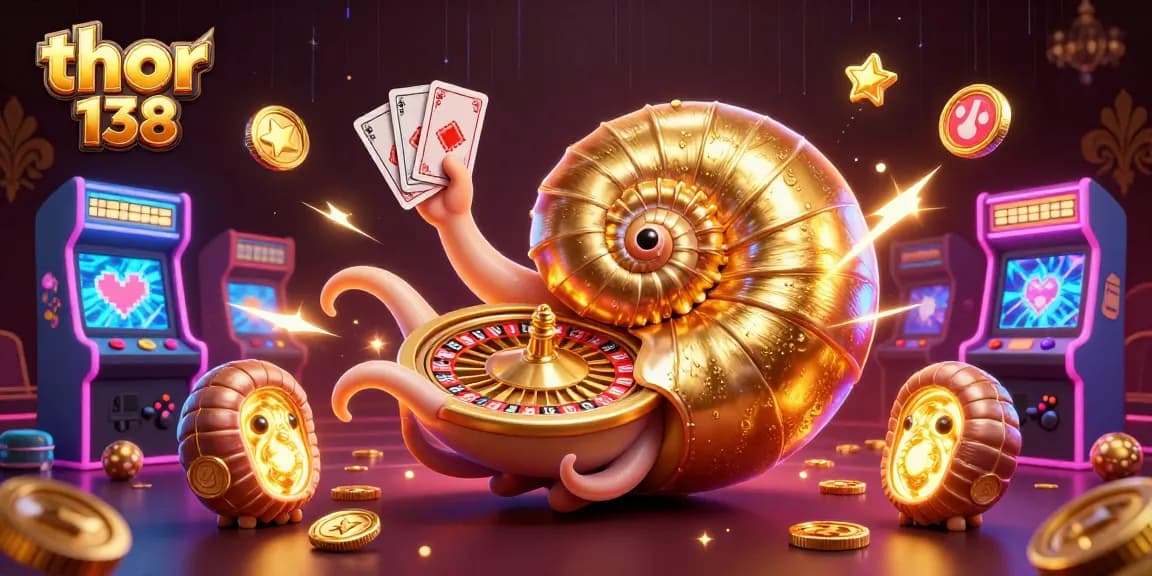 Menangkan permainan di thor 138 dengan nautilus raksasa yang berputar sebagai roda roulette.