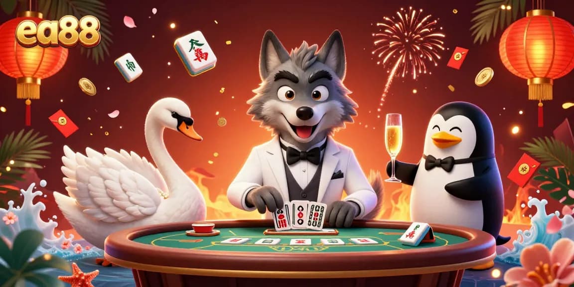 Experience the thrill of ea88 casino with dynamic 3D characters, vibrant gaming elements, and rich visual detail.