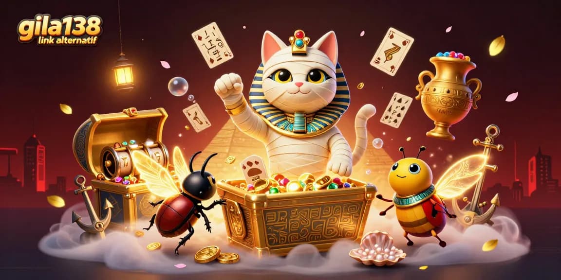 Gila138 link alternatif menghadirkan momen menang di kasino dengan karakter menarik dan simbol slot