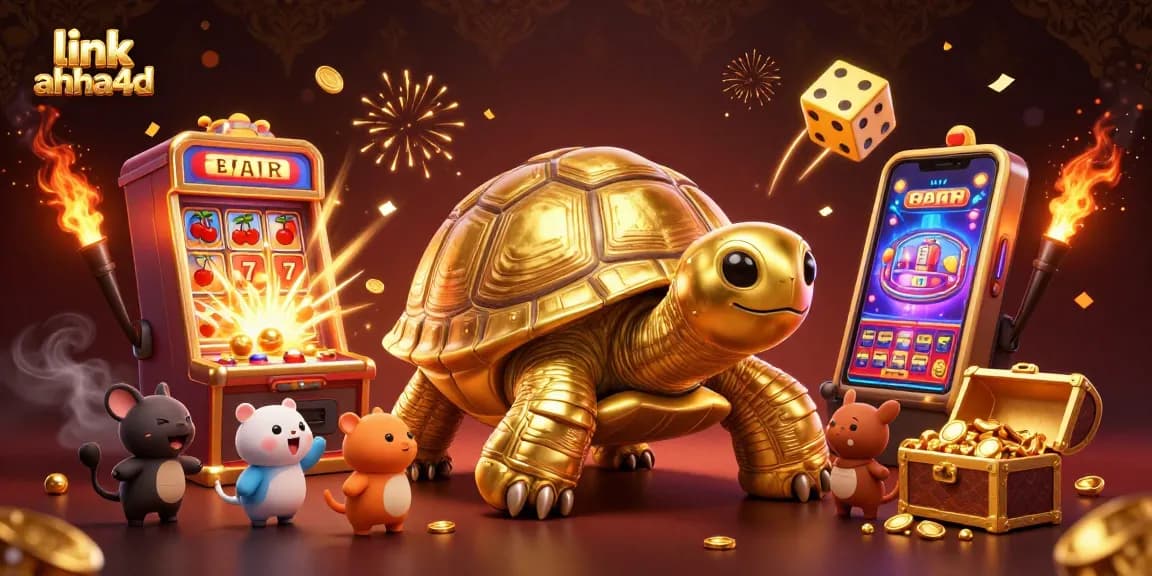 Menggoda peluang menang di link ahha4d sambil bermain mesin slot dengan karakter kartun 3D yang menggemaskan.