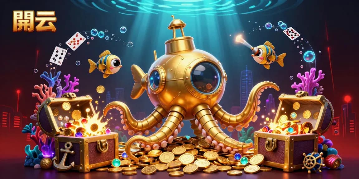 開雲体育平台汇聚金色海洋与机械鱼群，精彩瞬间尽在眼前