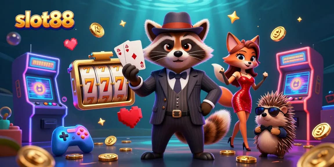 Menangkan jackpot slot88 dengan karakter unik di dunia permainan kasino yang penuh warna.