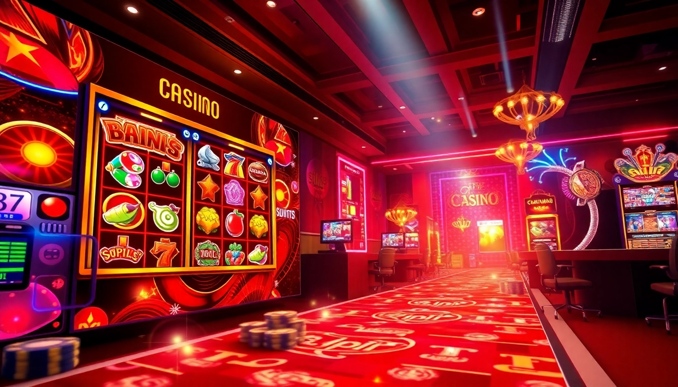 Experience the thrill of SURYA 88 with vibrant slot games and modern betting interfaces.
