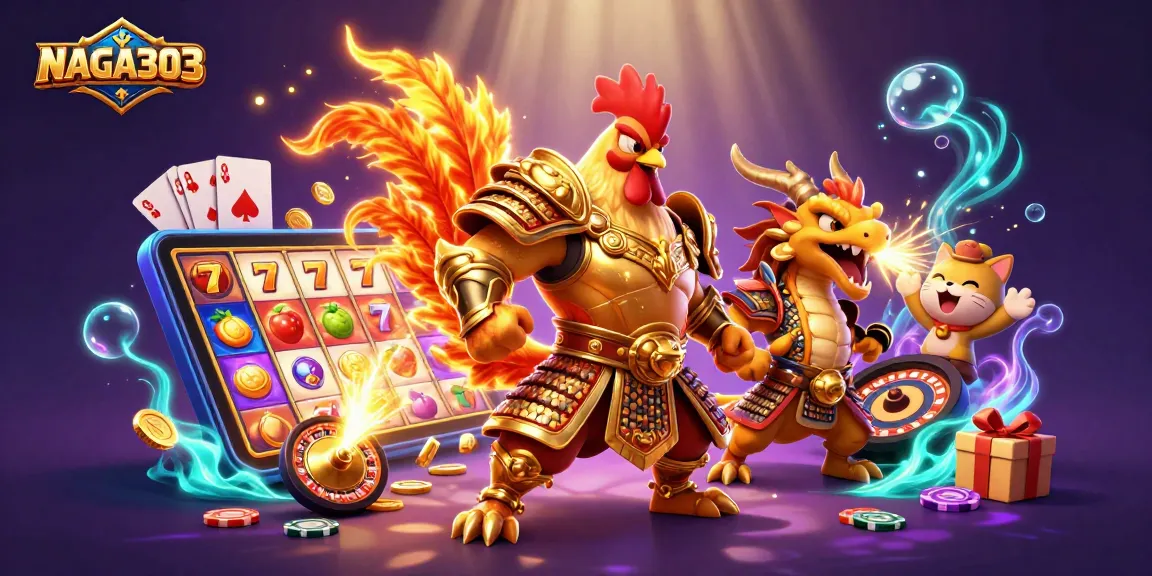 NAGA303 gaming warriors battle for jackpots with dynamic slots and casino action.