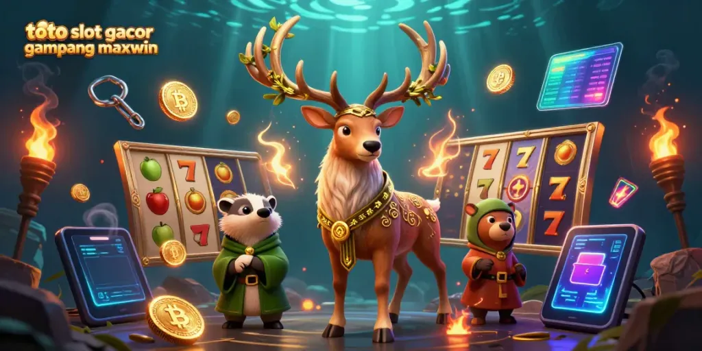 Menangkan permainan toto slot gacor gampang maxwin dengan keberuntungan dari simbol slot dan panen jackpot.