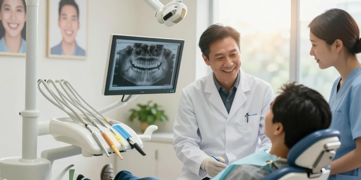 Visit a dentist for your dental needs in a welcoming clinic environment