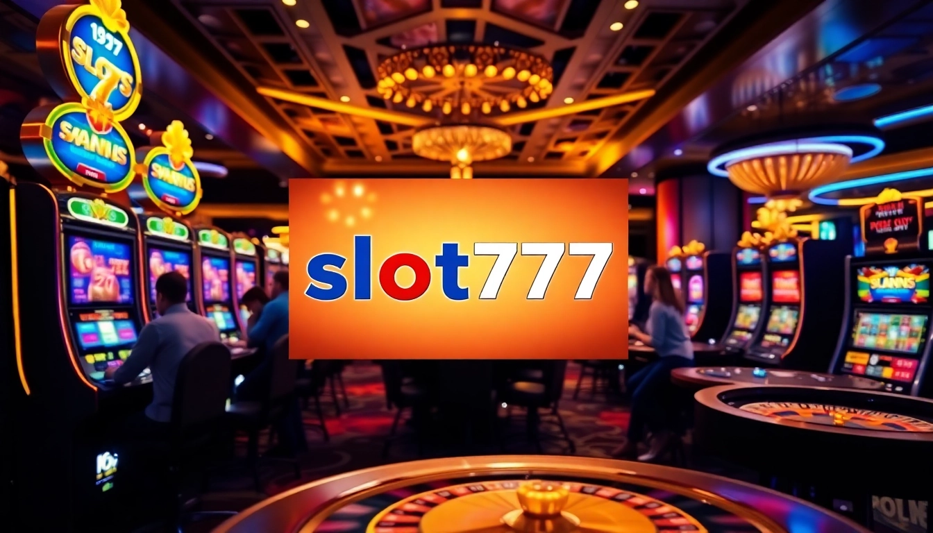 Experience the thrill of winning with slot777 login on luxury slot machines.