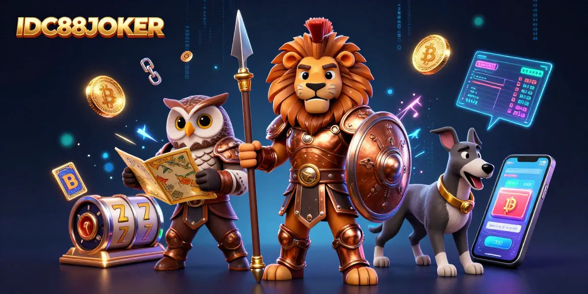 Experience big wins at IDC88JOKER among dazzling jackpots and rich casino elements.