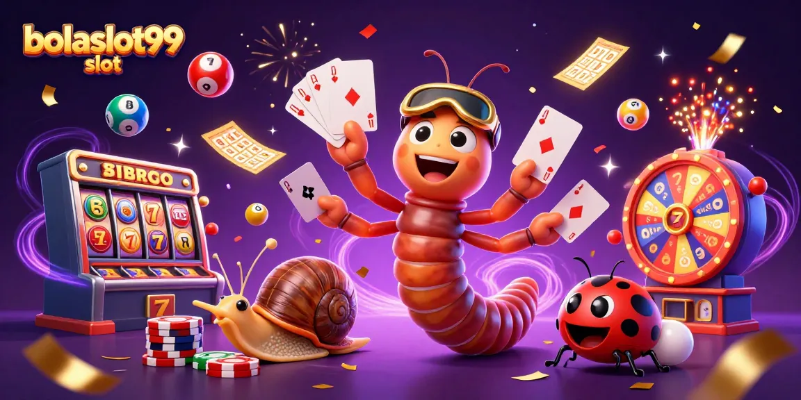 Experience the thrill of bolaslot99 slot with vibrant gaming characters and dynamic elements.