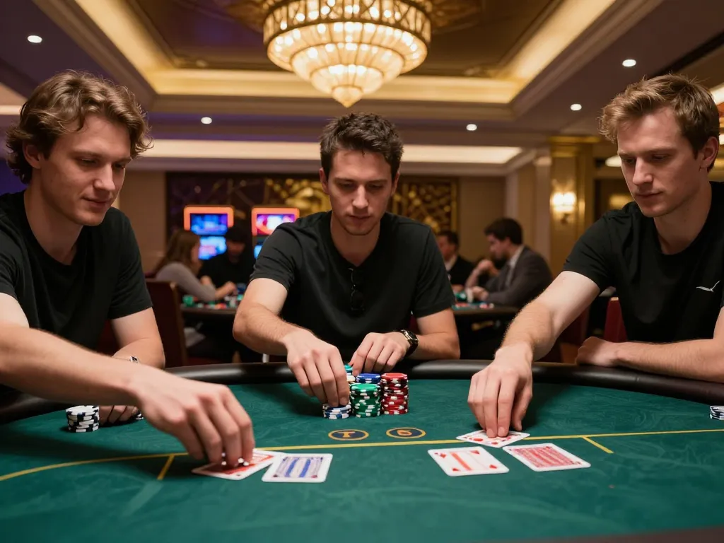 Experience the thrill of daftar Sepuhplay in a high-stakes poker game with engaged players