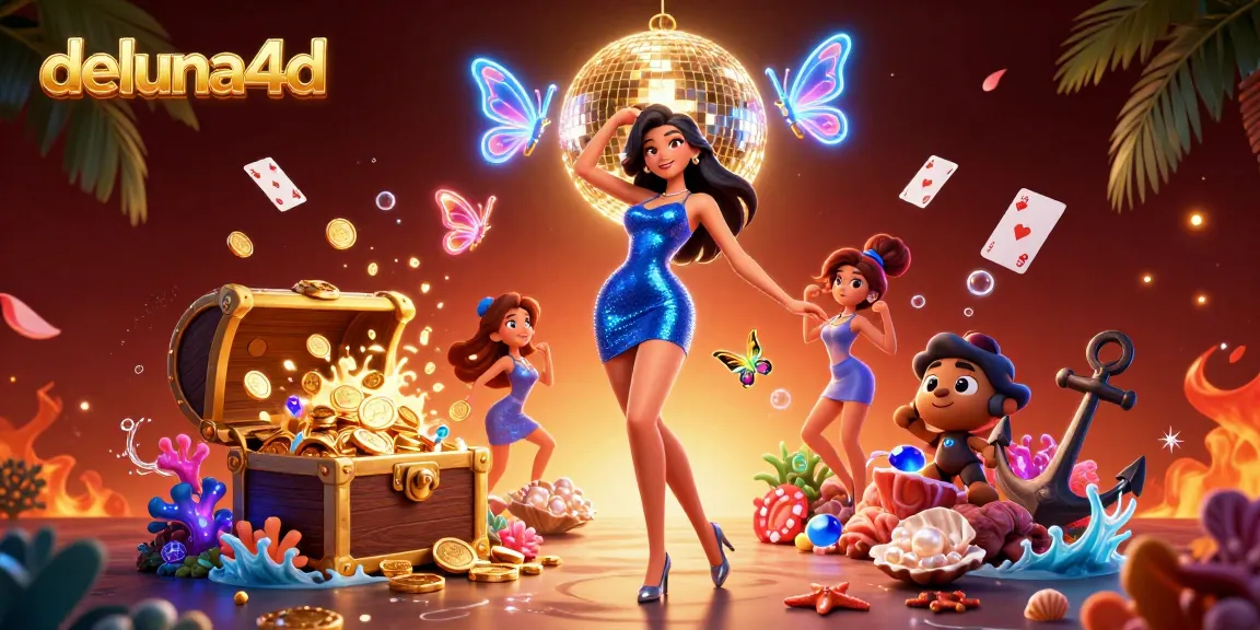 Experience thrilling wins at deluna4d with vibrant casino elements and glamorous visuals.