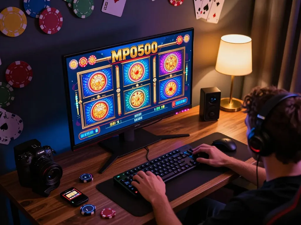 Engaging MPO500 online slot game experience with vibrant visuals and strategic gameplay.