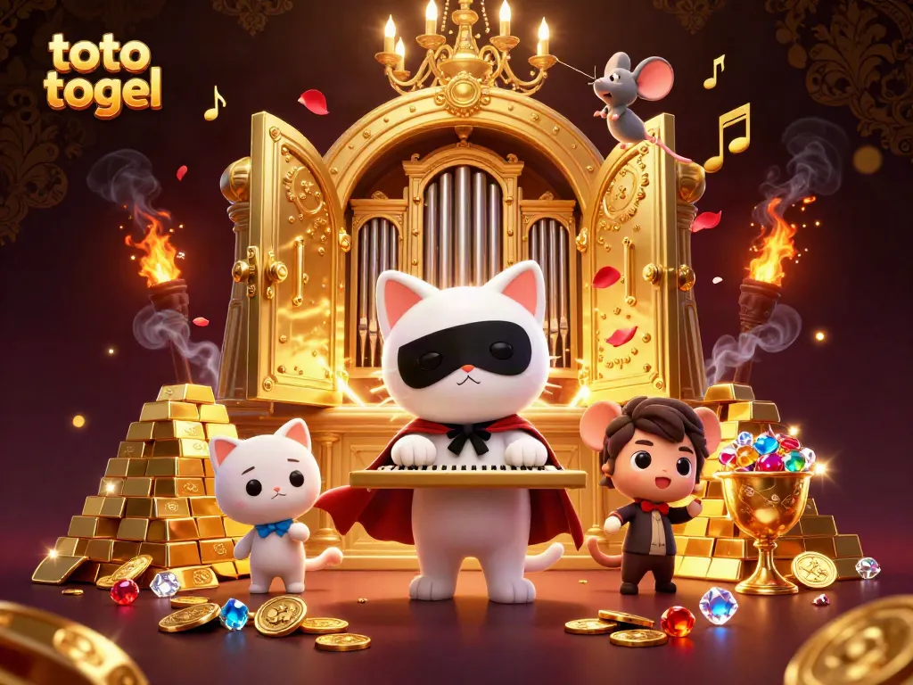Experience the excitement of toto togel with vibrant characters and stunning casino elements.