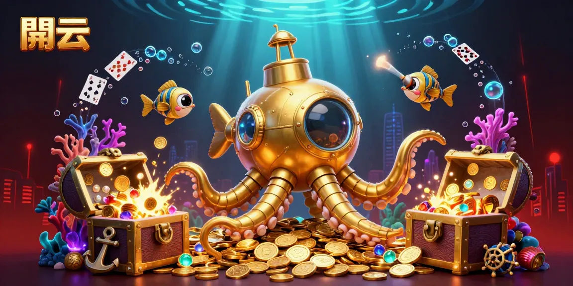 開雲体育平台汇聚金色海洋与机械鱼群,精彩瞬间尽在眼前