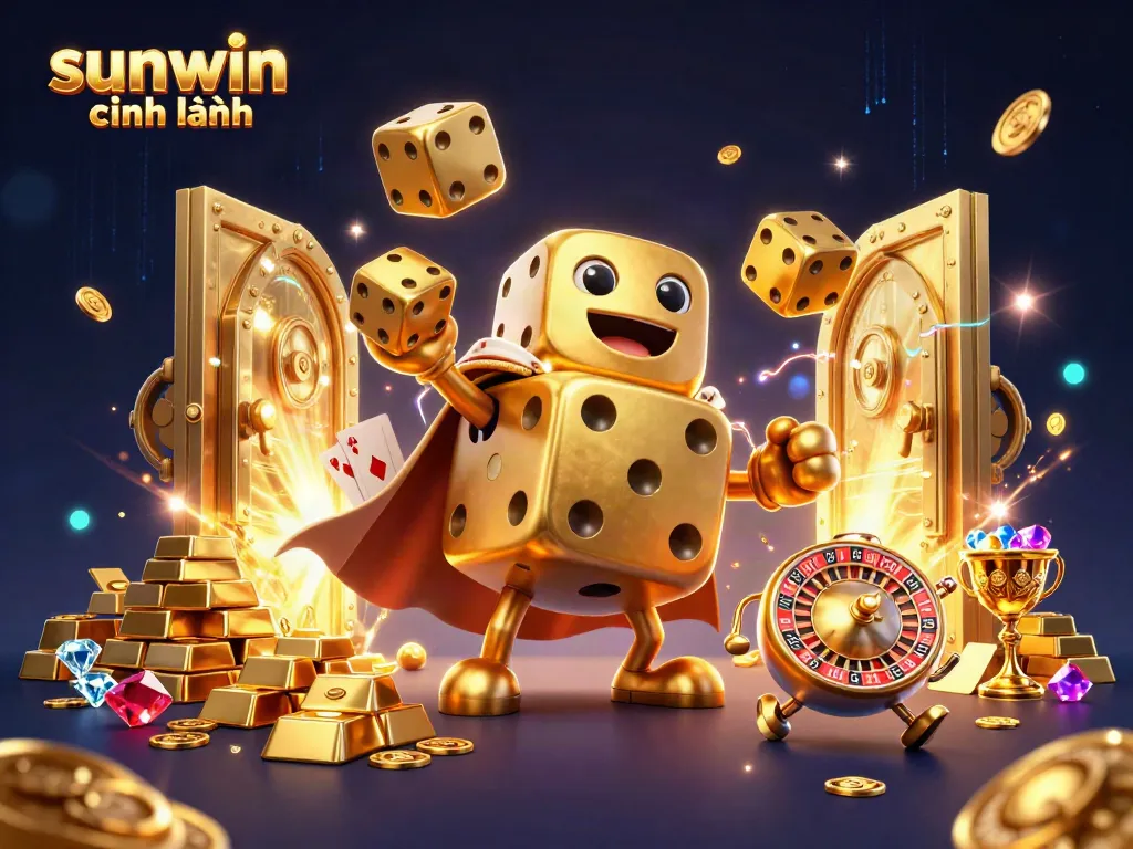 Engaging players with sunwin chính hãng, a captivating online casino experience featuring vivid 3D gambling elements.