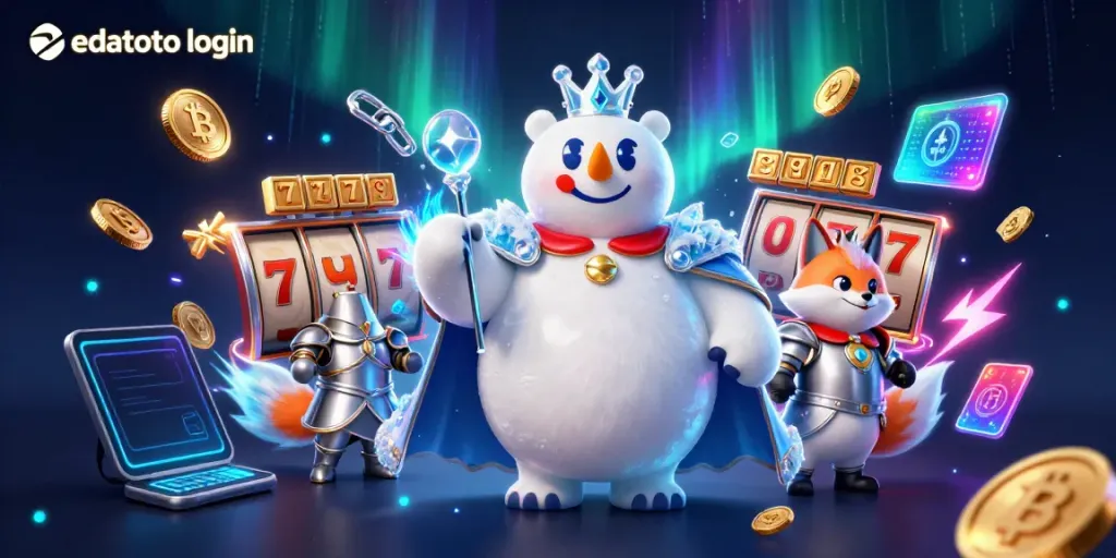 Gambarkan pengalaman kasino dengan edatoto login, berputar di slot dan menikmati bonus menarik.