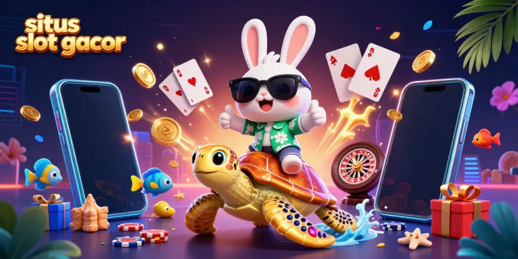 Menggandakan keberuntungan dengan situs slot gacor dan karakter menggemaskan di lautan permainan.