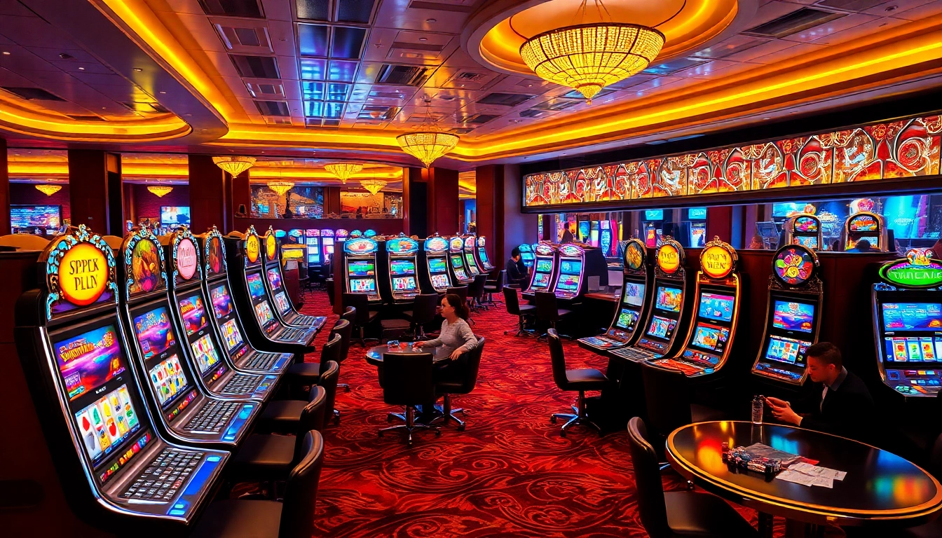 Experience thrilling gameplay at nama situs judi slot online with vibrant slot machines and exciting winners.
