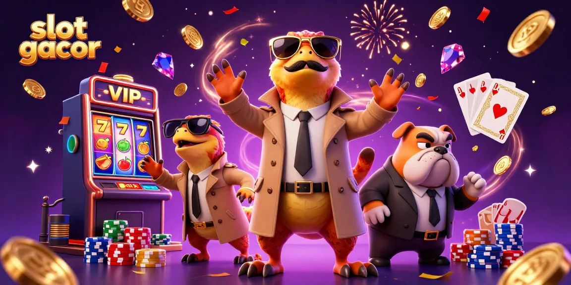 Menangkan slot gacor dengan grafik luar biasa dari raptors kartun di kasino VIP.