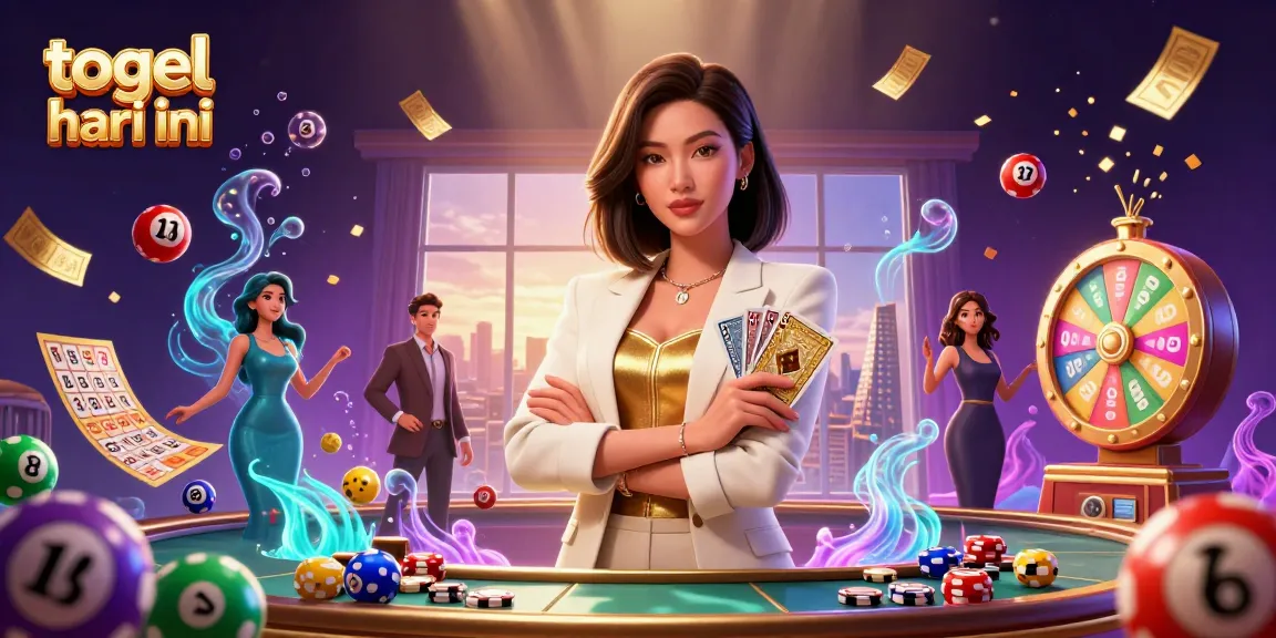 Experience explosive wins with the latest togel hari ini action in a vibrant casino illustration.