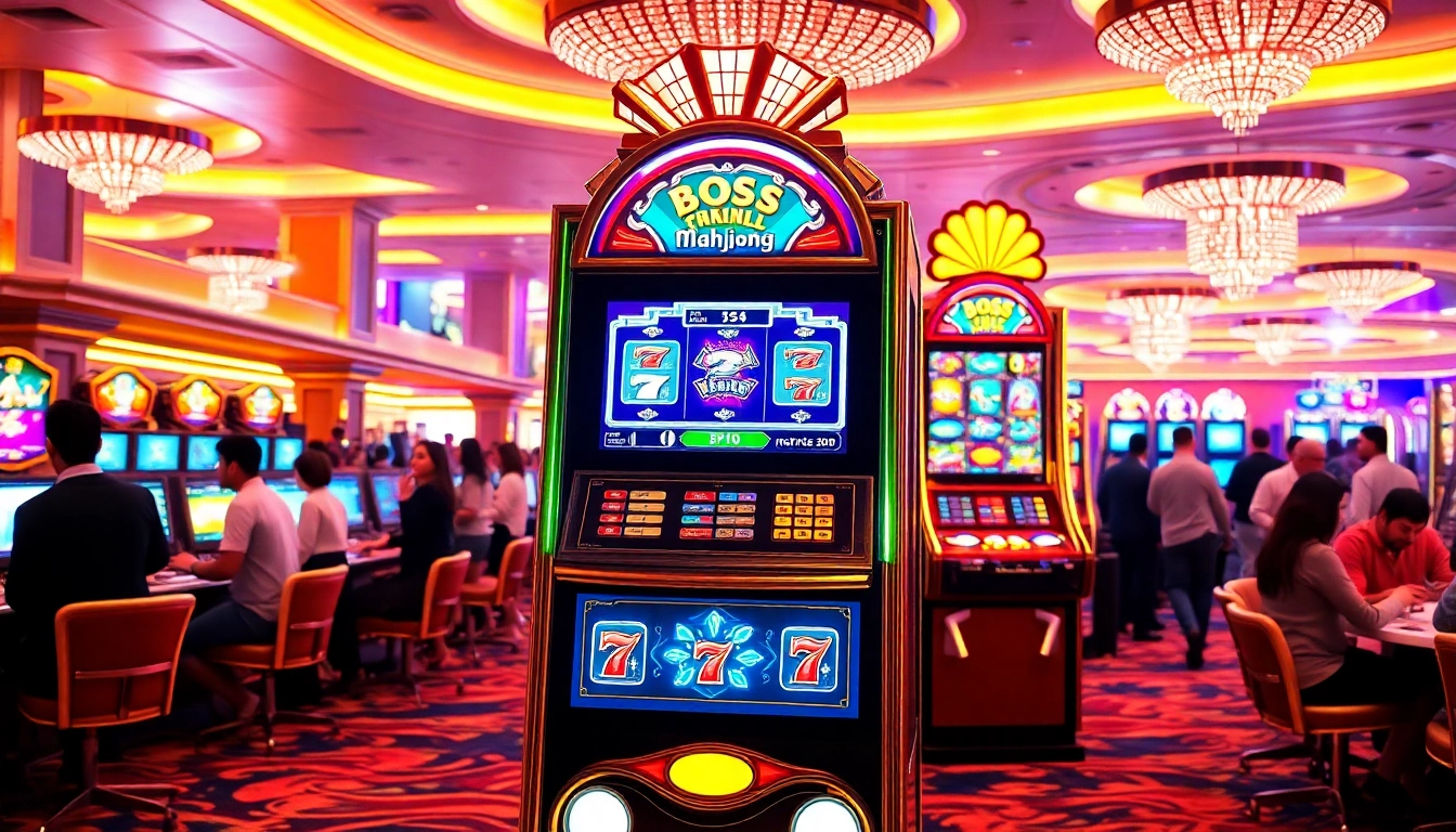 Menangkan hadiah besar dengan bossmahjong slot yang menarik di kasino.