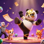 Experience thrilling action in Slot depo 10K with vibrant characters and engaging casino elements.