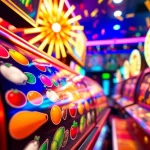 Menangkan permainan slot ArusHoki dengan suasana casino penuh warna dan simbol menarik.