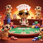 game penghasil uang dengan koloni meerkat menjalankan kasino penuh warna dan dinamis