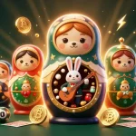 Experience the excitement at ahha4d with engaging lottery games featuring vibrant characters and casino elements.