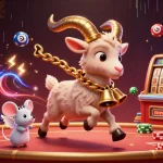 Experience the thrill of toto123 login alternatif through playful lottery-themed 3D characters and elements in a captivating casino scene.
