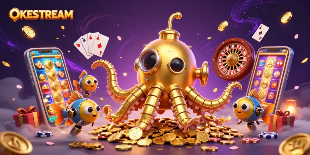 OKESTREAM memberikan pengalaman taruhan bola dengan visual menarik menggunakan fitur menarik.