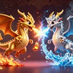 Engage in thrilling gameplay on 888r with dynamic sports elements and enchanting dragons.