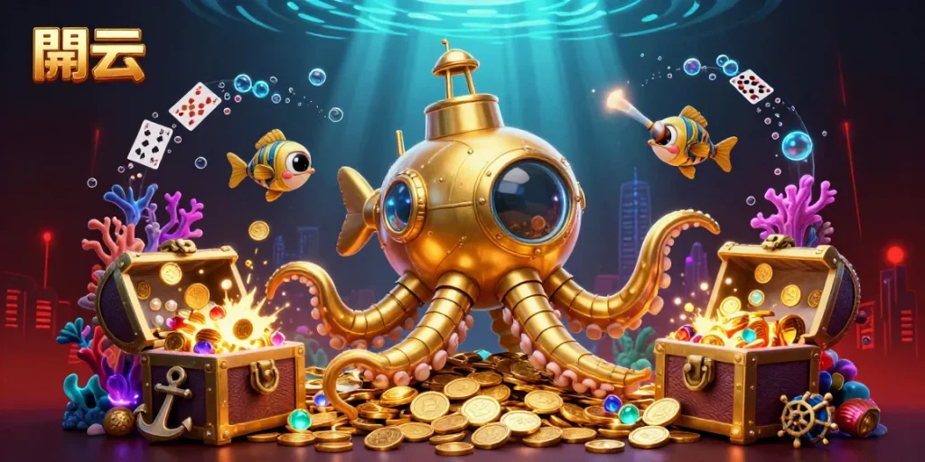 開雲体育平台汇聚金色海洋与机械鱼群,精彩瞬间尽在眼前