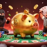 Engage with the exciting world of badak178 gaming, showcasing vibrant characters in a lively casino scene.