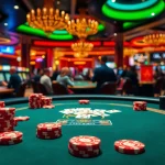 OLYMPUS88 menawarkan pengalaman kasino mewah dengan meja poker dan suasana yang cerah.