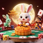 Mencoba slot gacor dalam ilustrasi kasino digital dengan karakter unik dan elemen permainan yang menarik.